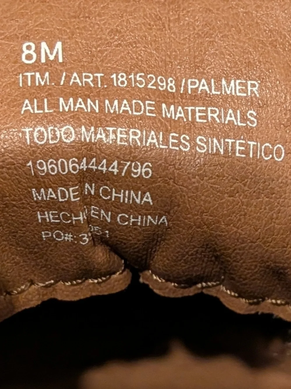IZOD Palmer Chukka Boots Mens 8M Brown Memory Foam Lace Up Casual Shoes 1815298